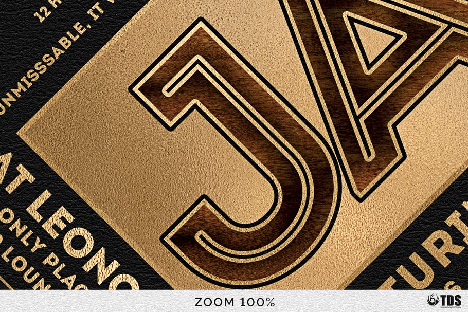 爵士音乐派对传单PSD模板v5 Jazz Festival Flyer PSD V5插图(7)