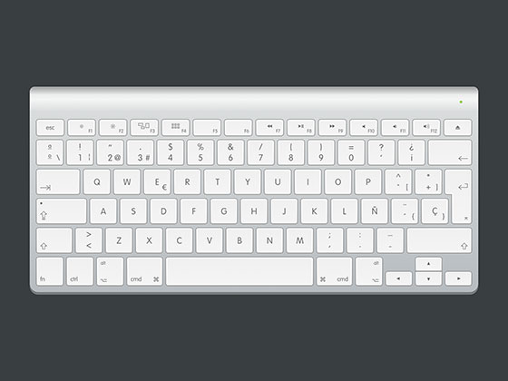 Apple Bluetooth Keyboard素材之家精选sketch素材