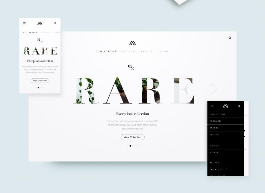素材库下午茶：10套高端时尚的品牌网站响应式模版下载[Sketch]插图(1)