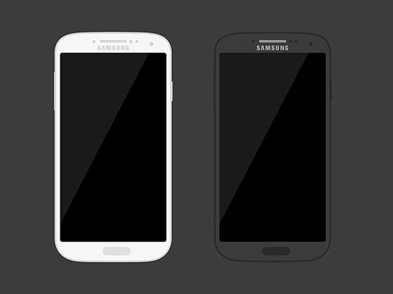 Samsung Galaxy S4 Mockups素材之家精选sketch素材