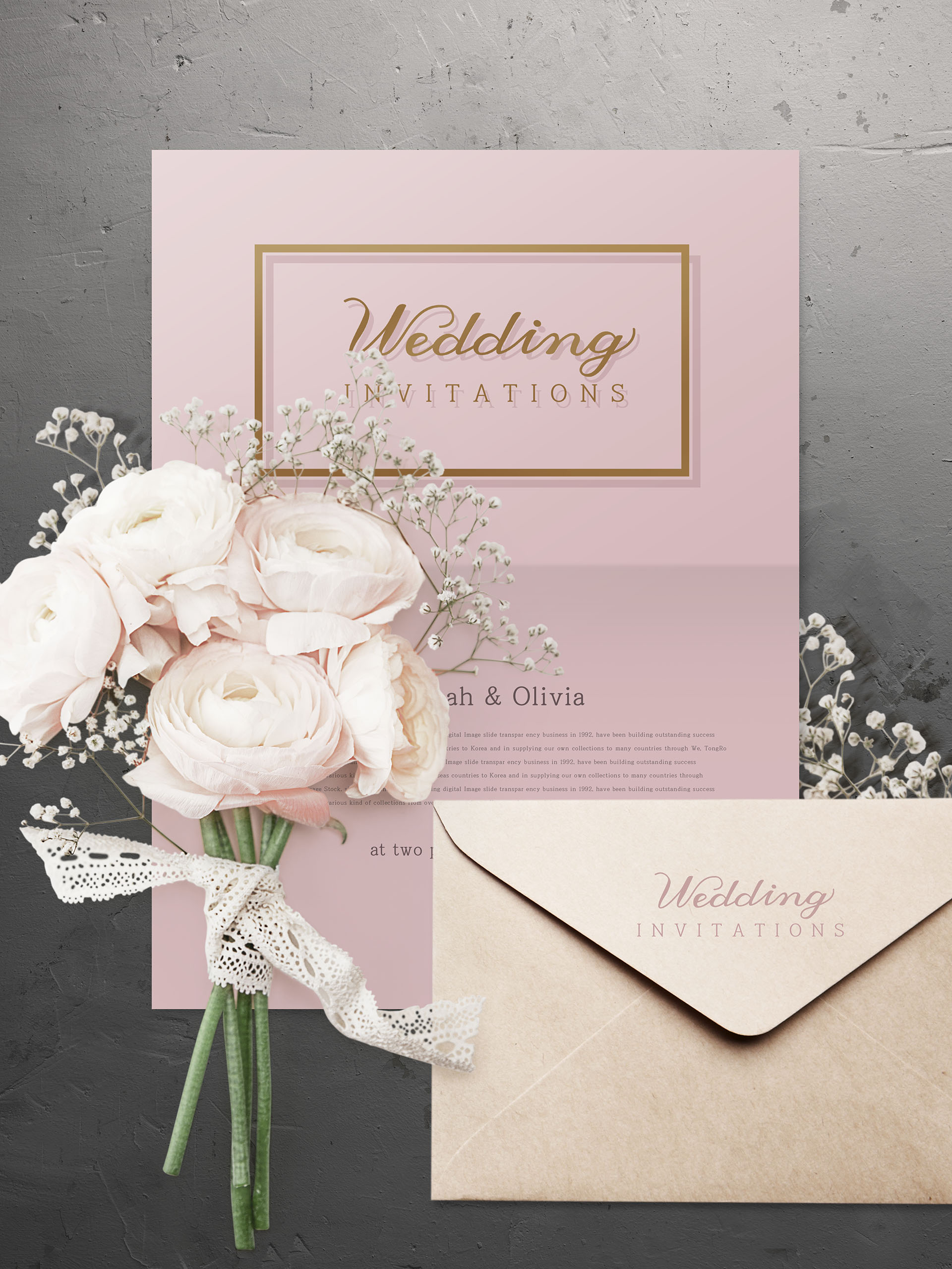 漂亮的三八节情人节礼物海报创意PSD模板插图(4)