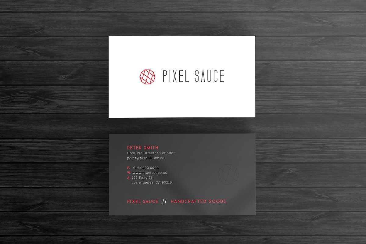 68个高端时尚简约的商务名片设计模板插图(16)