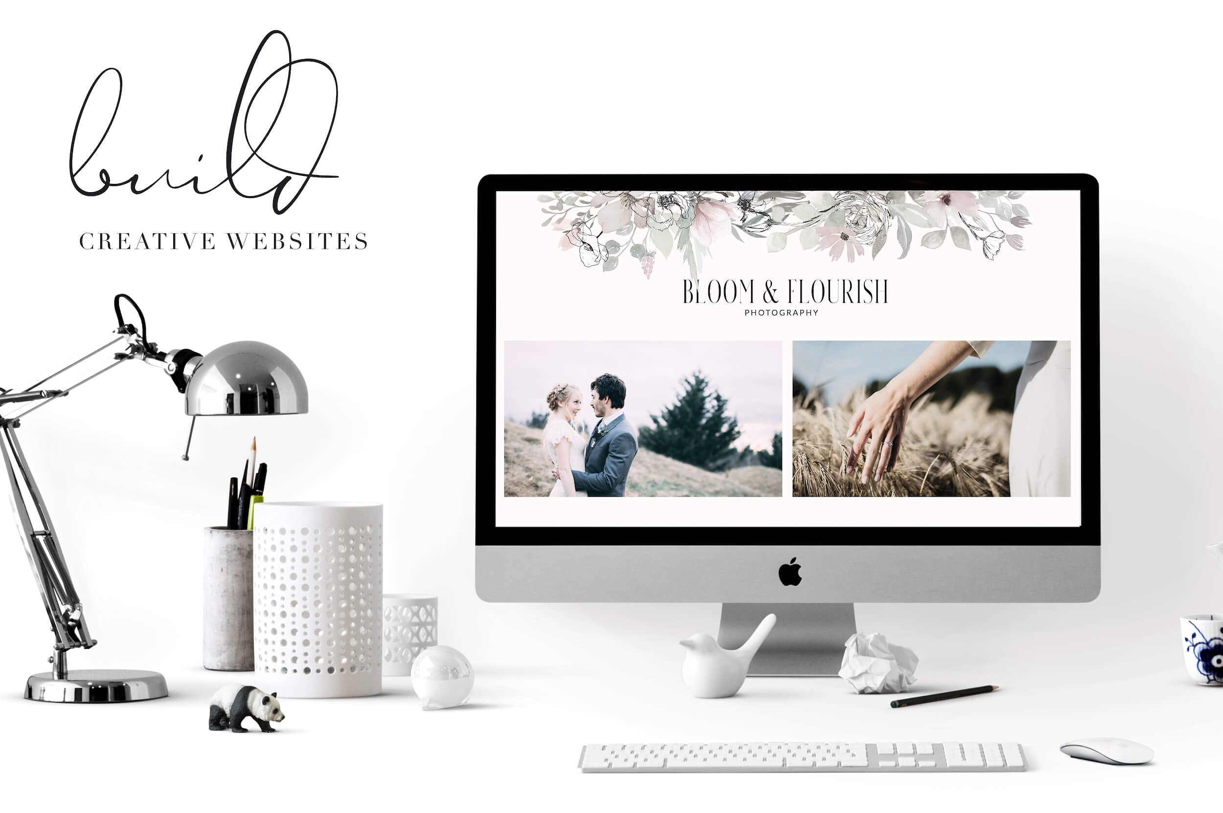 淡雅手绘素描花卉剪贴画 Bloom & Flourish – Floral Clipart插图(8)