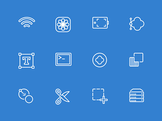 100 枚设计和开发图标素材之家精选sketch素材