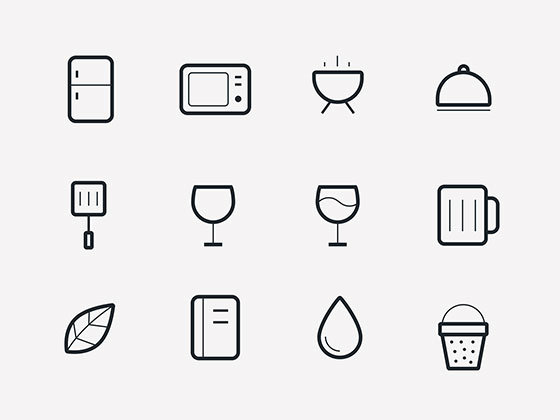 30 枚日常图标素材之家精选sketch素材