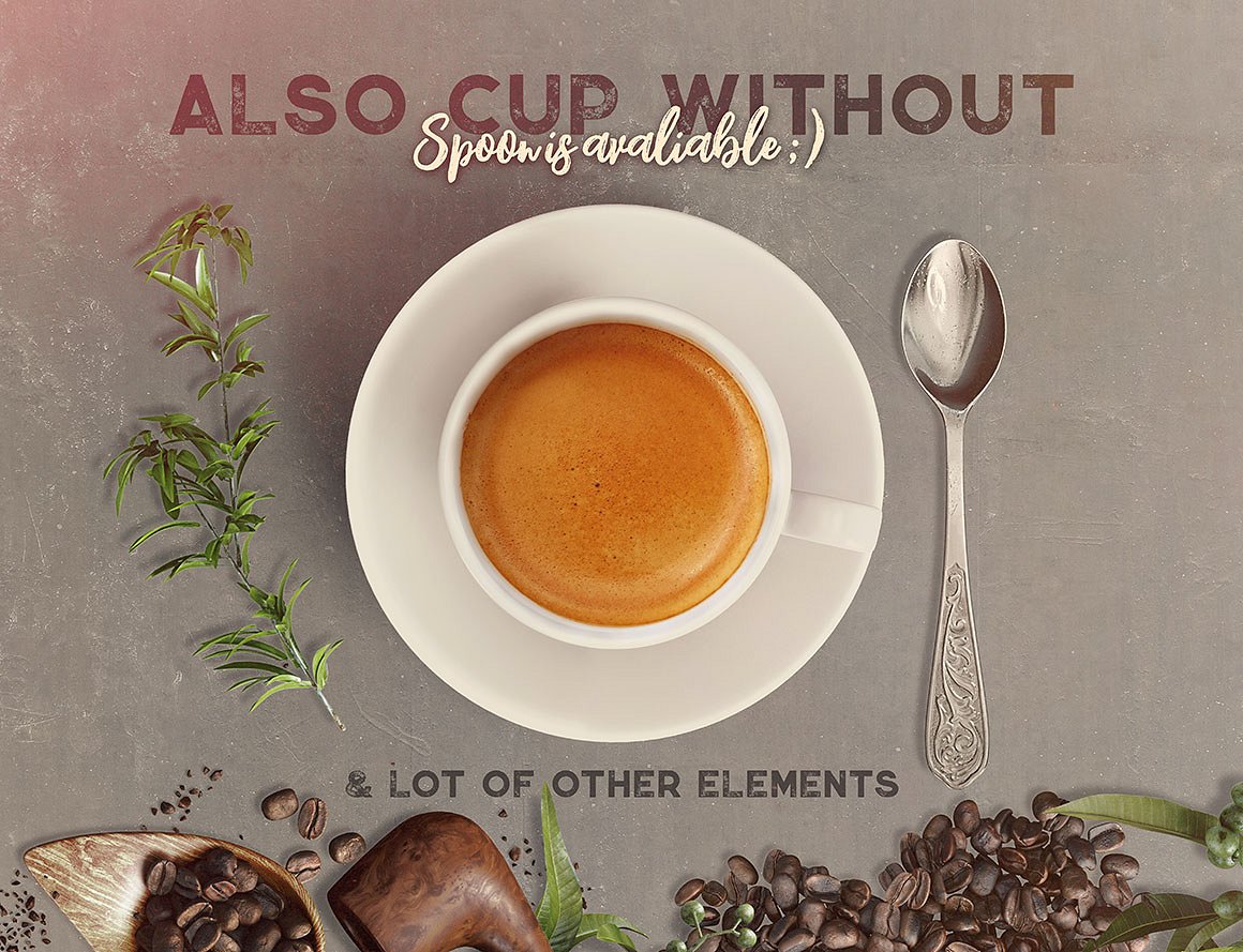 高品质的咖啡&咖啡师展示模型Mockups下载[png,jpg,otf,tif]插图(8)