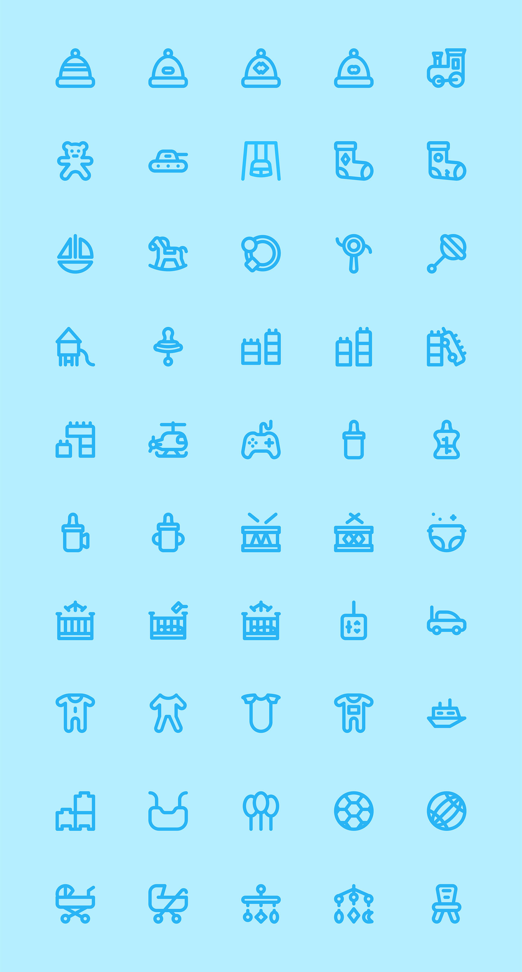 50 枚宝宝元素图标