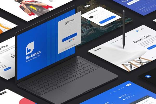 素材库下午茶：高逼格的产品官网模板下载[PSD,Sketch]
