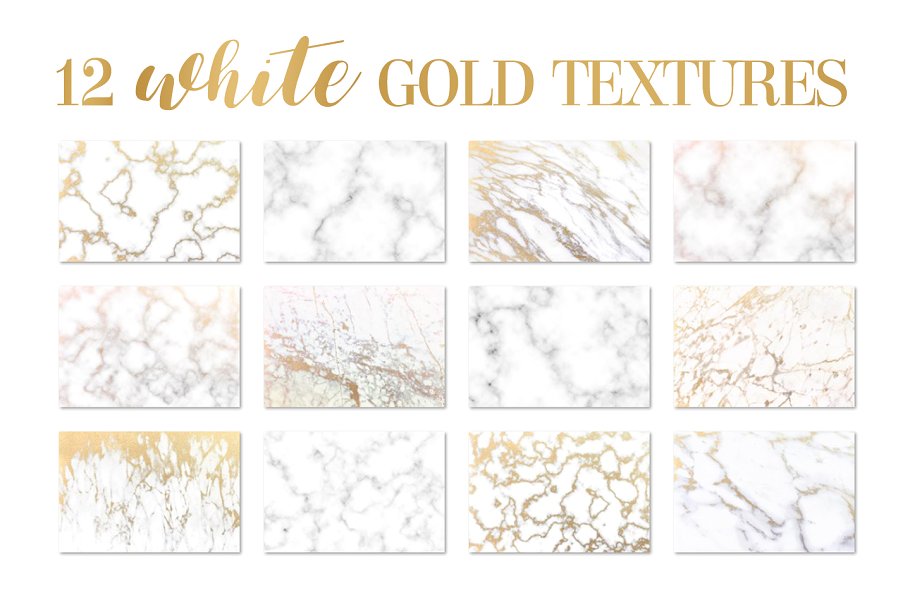 人造白金大理石纹理背景 White gold marble texture background插图(3)