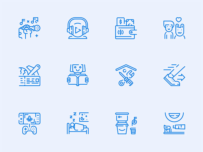 36 枚生活方式元素图标素材之家精选sketch素材