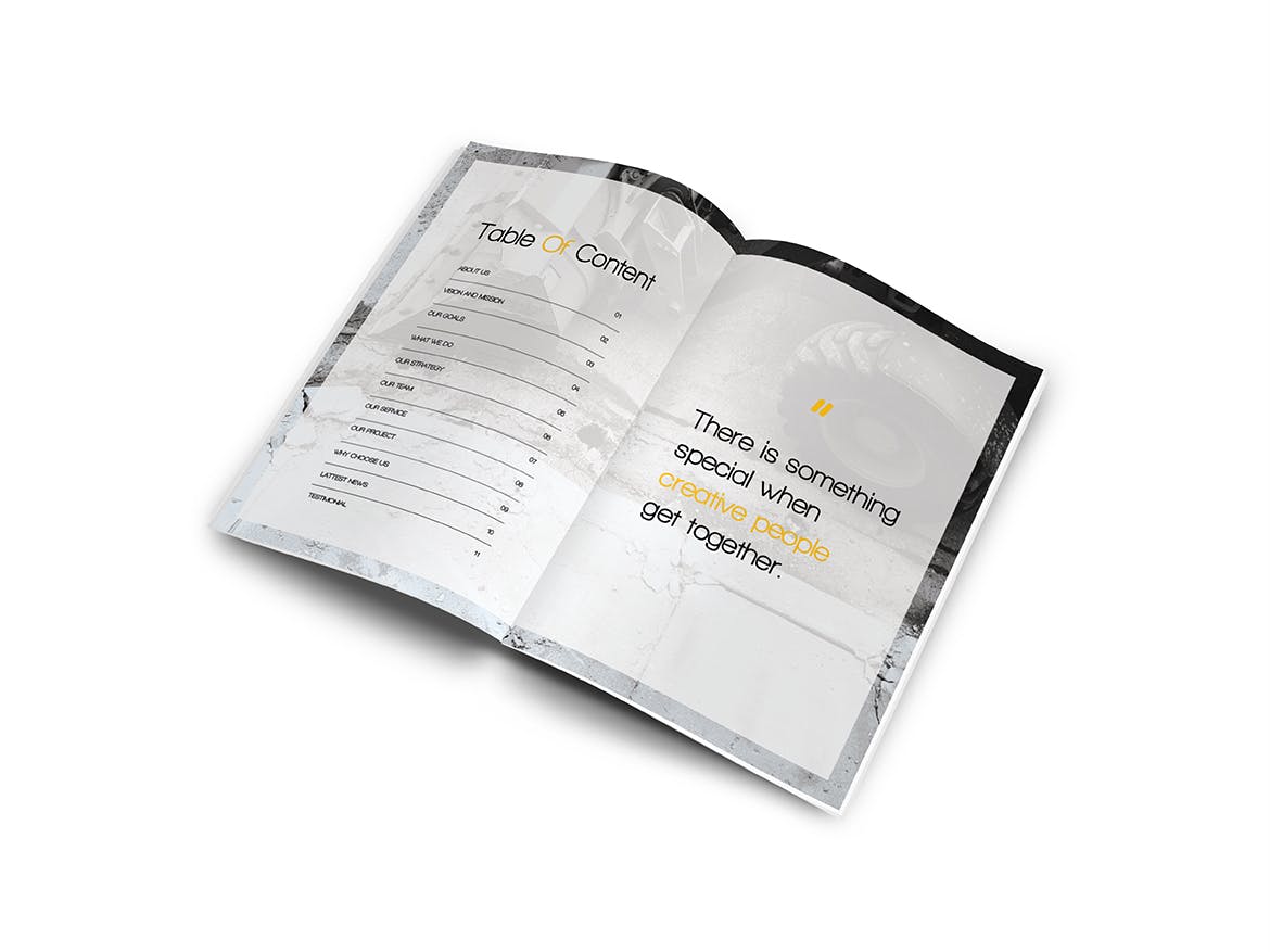 高品质的简约多用途A4尺寸房地产建筑施工楼书画册宣传册杂志设计模板（indd）插图(8)