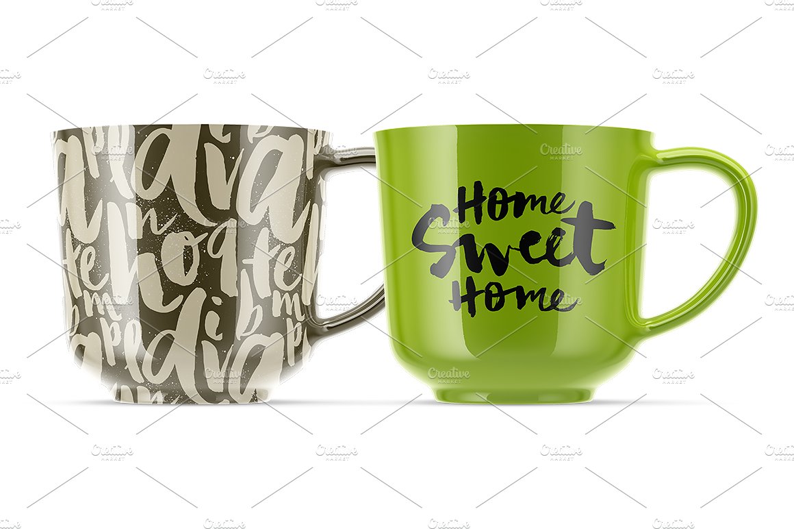 水杯茶杯杯子样机展示模型mockups插图(3)