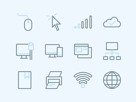 15 枚互联网图标素材之家精选sketch素材