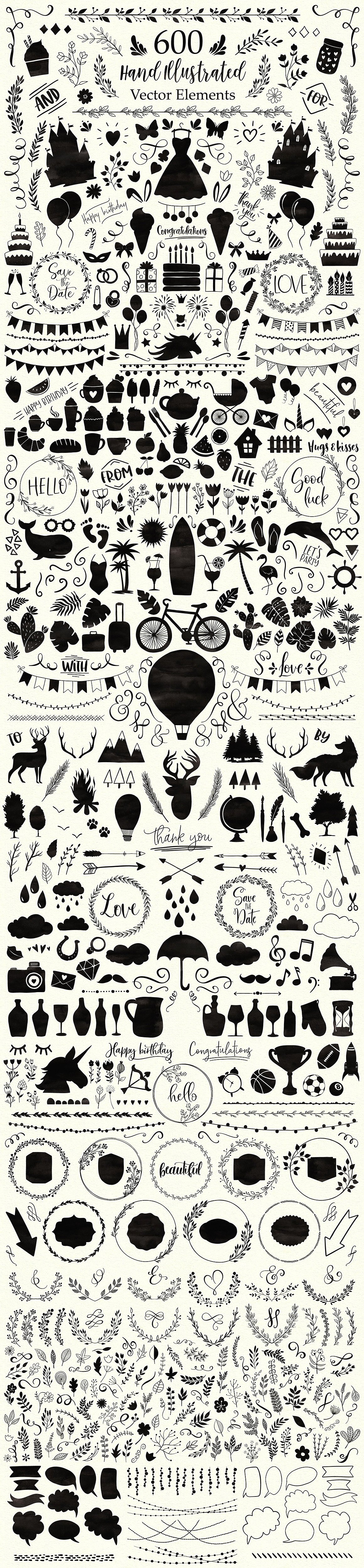 素材库下午茶：手工打造漂亮华丽的水彩和金属盒纹理下载 2.41GB[psd,png,als]插图(1)