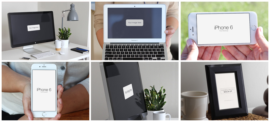 样机素材包 Mockup-Anything Bundle（场景, APP & 印刷设计）插图(3)