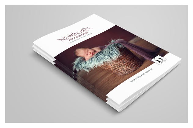 婴儿儿童摄影服务产品手册模板 Newborn Magazine Complete Pricing Guide插图(5)