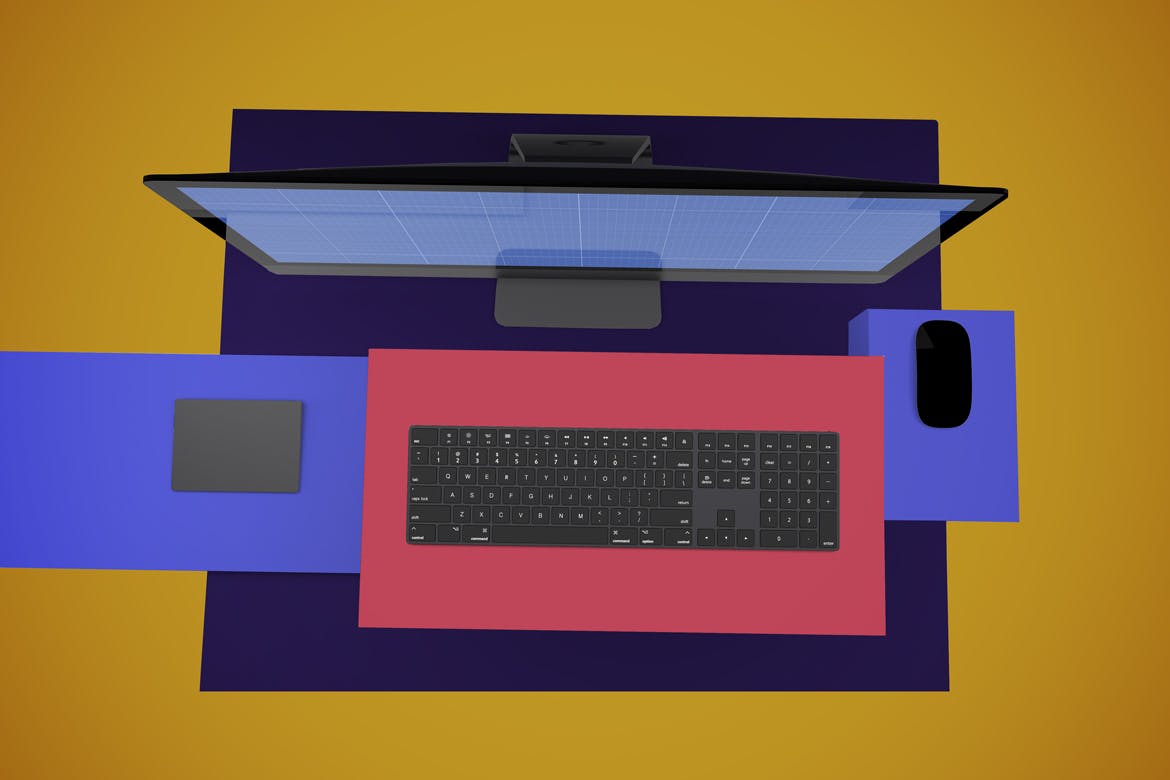 一体机电脑iMac Pro屏幕演示样机模板v2 iMac Pro Mockup V.2插图(11)