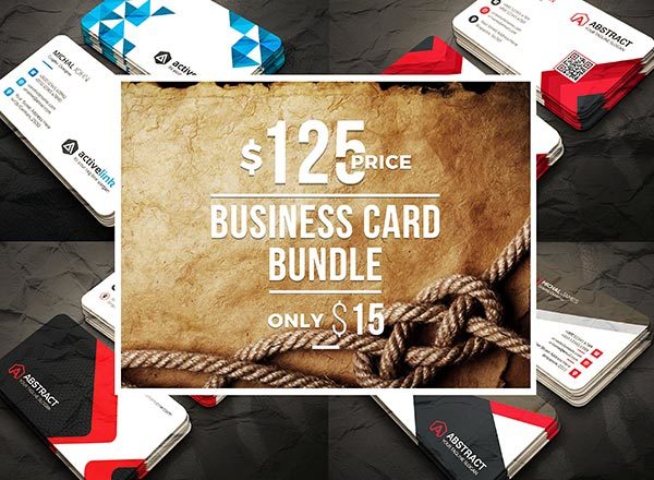 25个高品质的实用高端商务商业名片邀请函设计模板