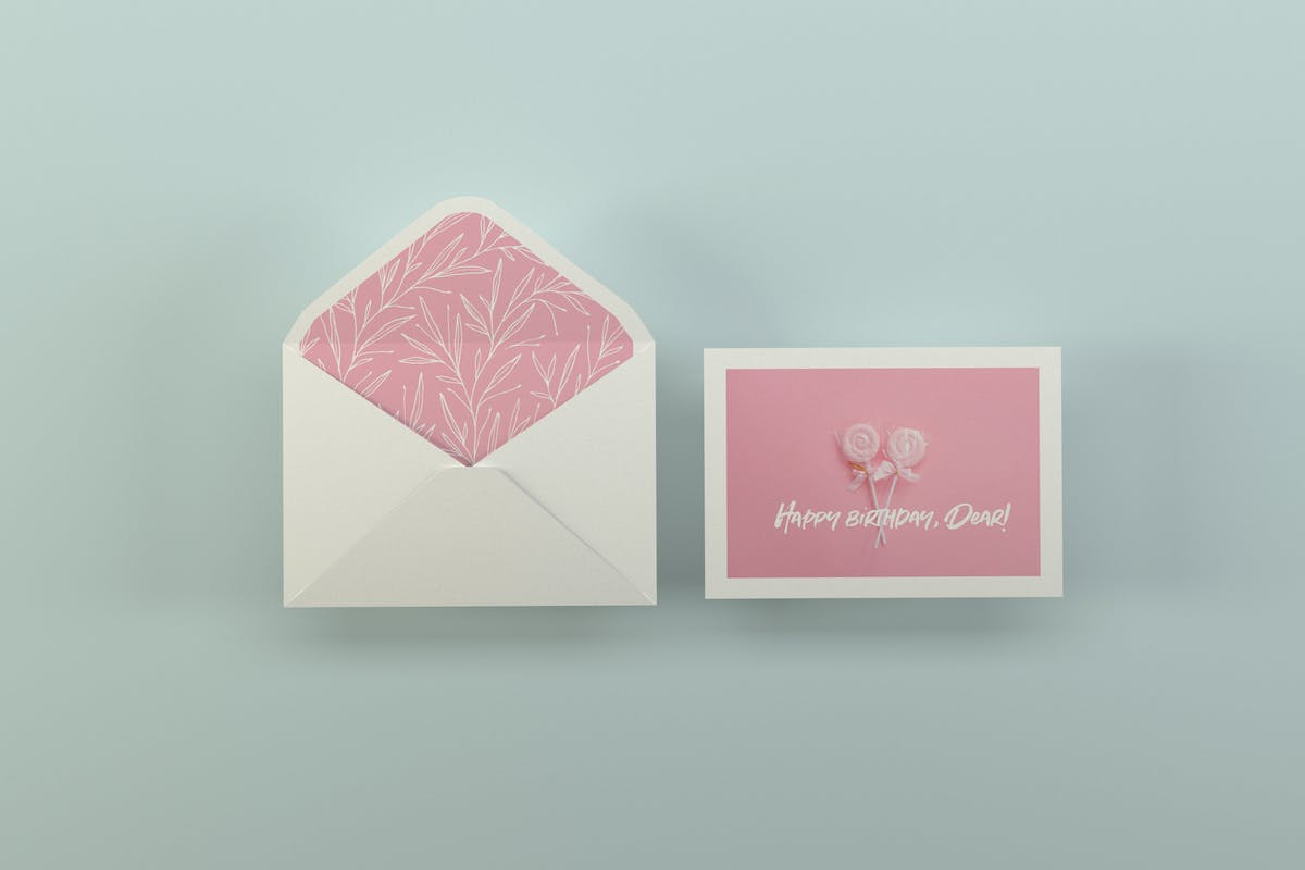 邀请函邀请卡设计样机模板 Greeting Card Mockups插图