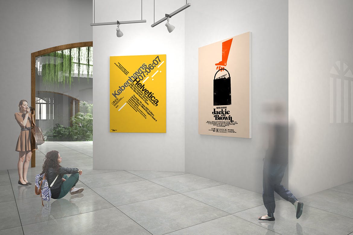 室内油画展览画框样机素材v10 Exhibittion Mockup [vol10]插图(3)