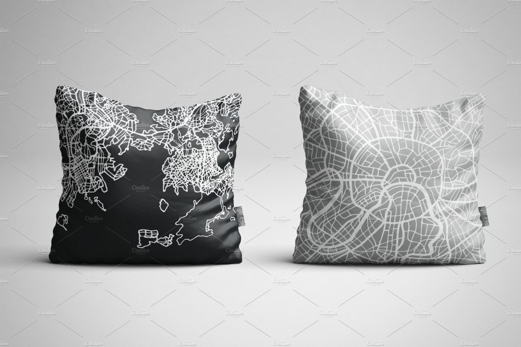 52款手绘地图素材合集下载[ai,eps,psd]插图(3)