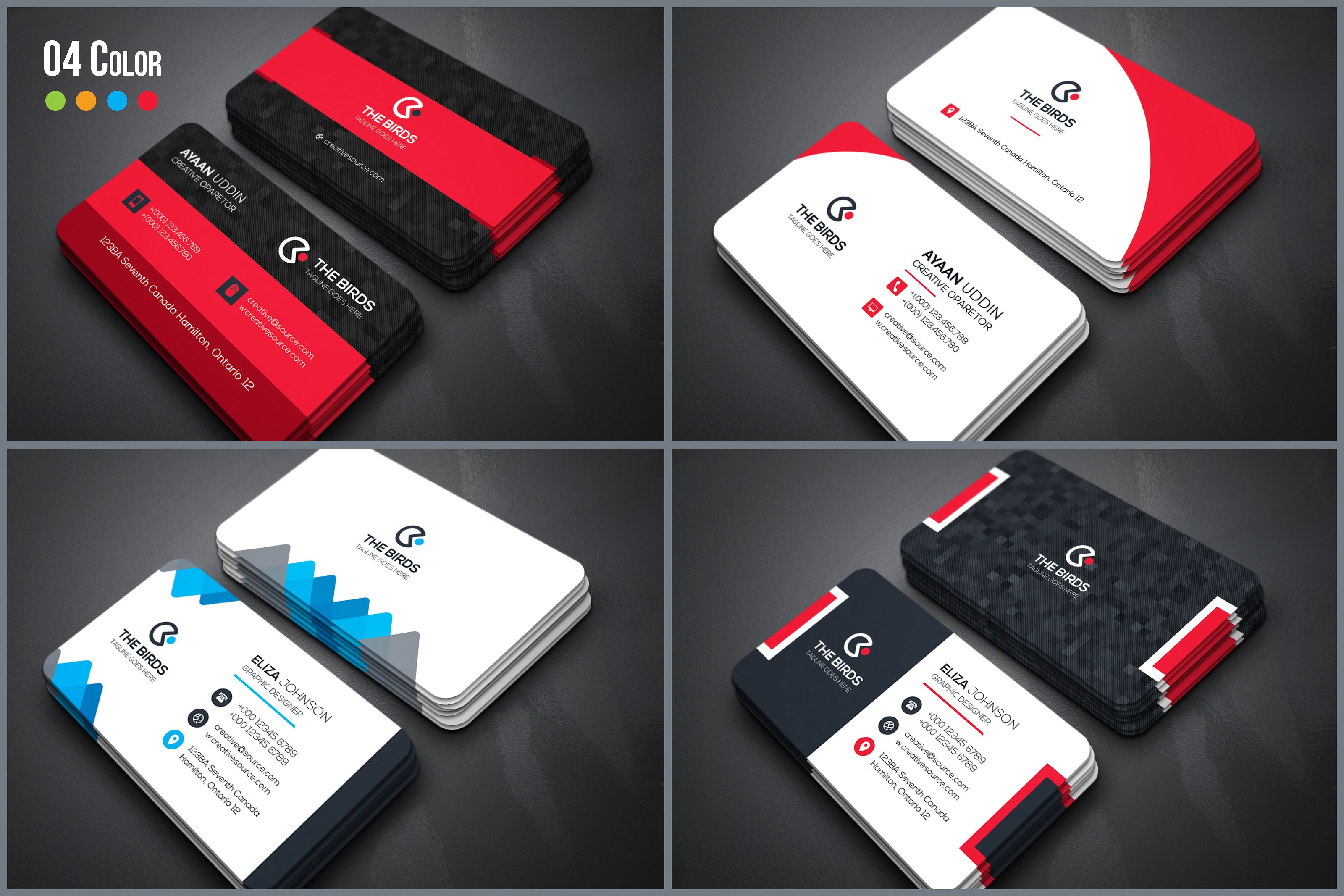 50款独特的商业化名片设计模板下载[psd]插图(3)