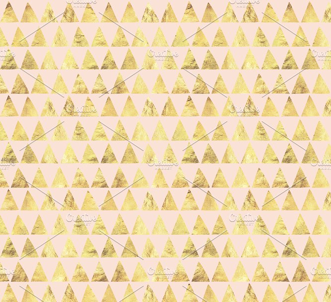 手工金箔背景图案元素 Hand Made Gold Leaf Digital Patterns插图(3)