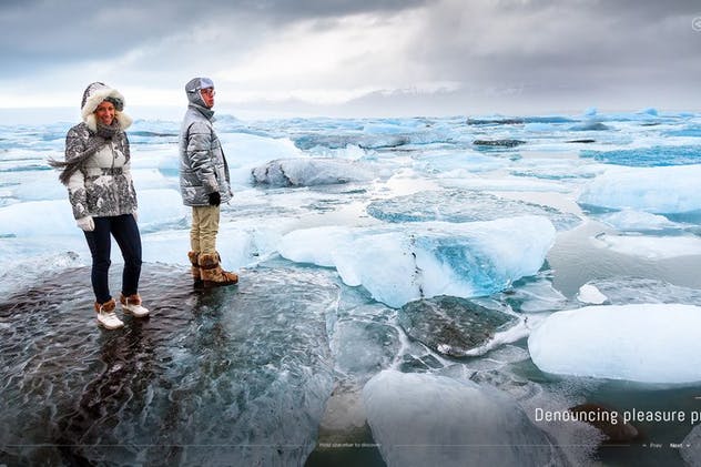 摄影作品展示页面PSD模板 Sepia Photo PSD Template插图(8)