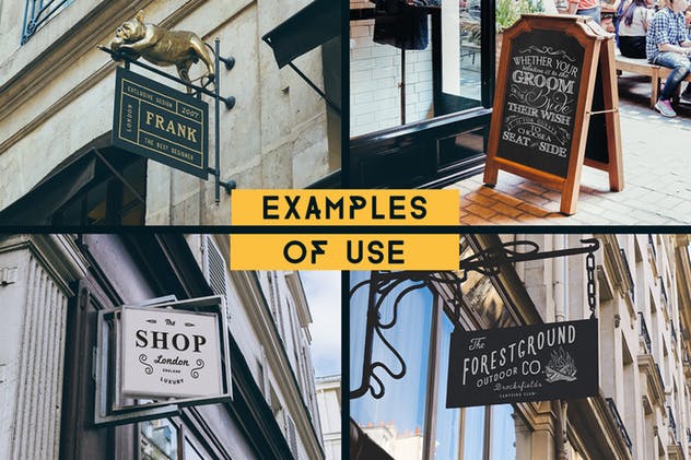 117个店招/店铺黑板样机超级合集 The Ultima Signs Collection插图(5)