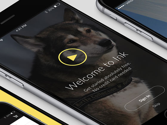 Ink 引导页素材之家精选sketch素材