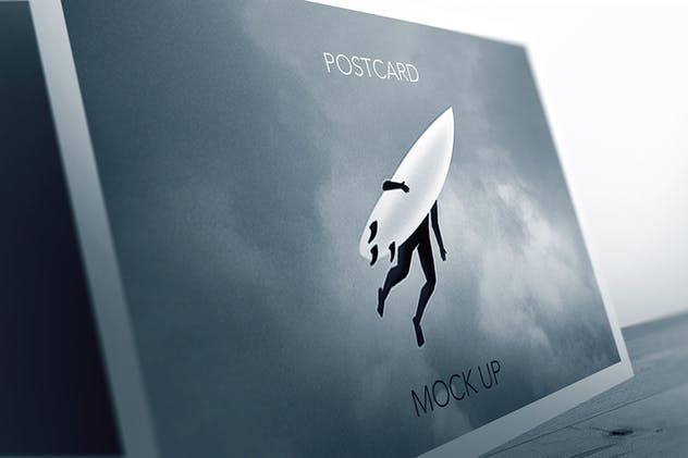 简约的明信片/邀请函/传单样机 Postcard / Invitation / Flyer Mock-up插图(6)