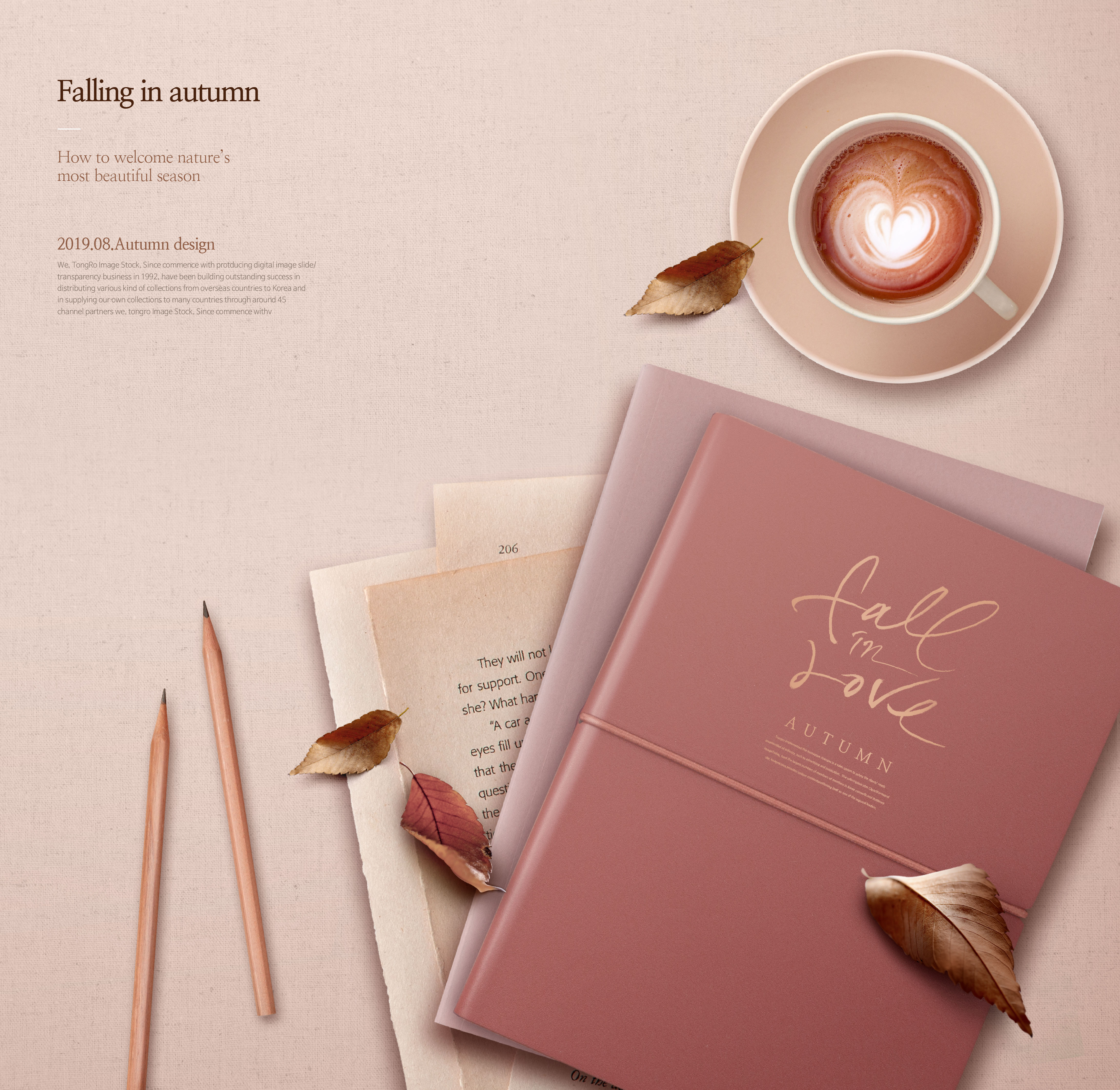 唯美秋天季节主题海报图片psd素材插图(4)