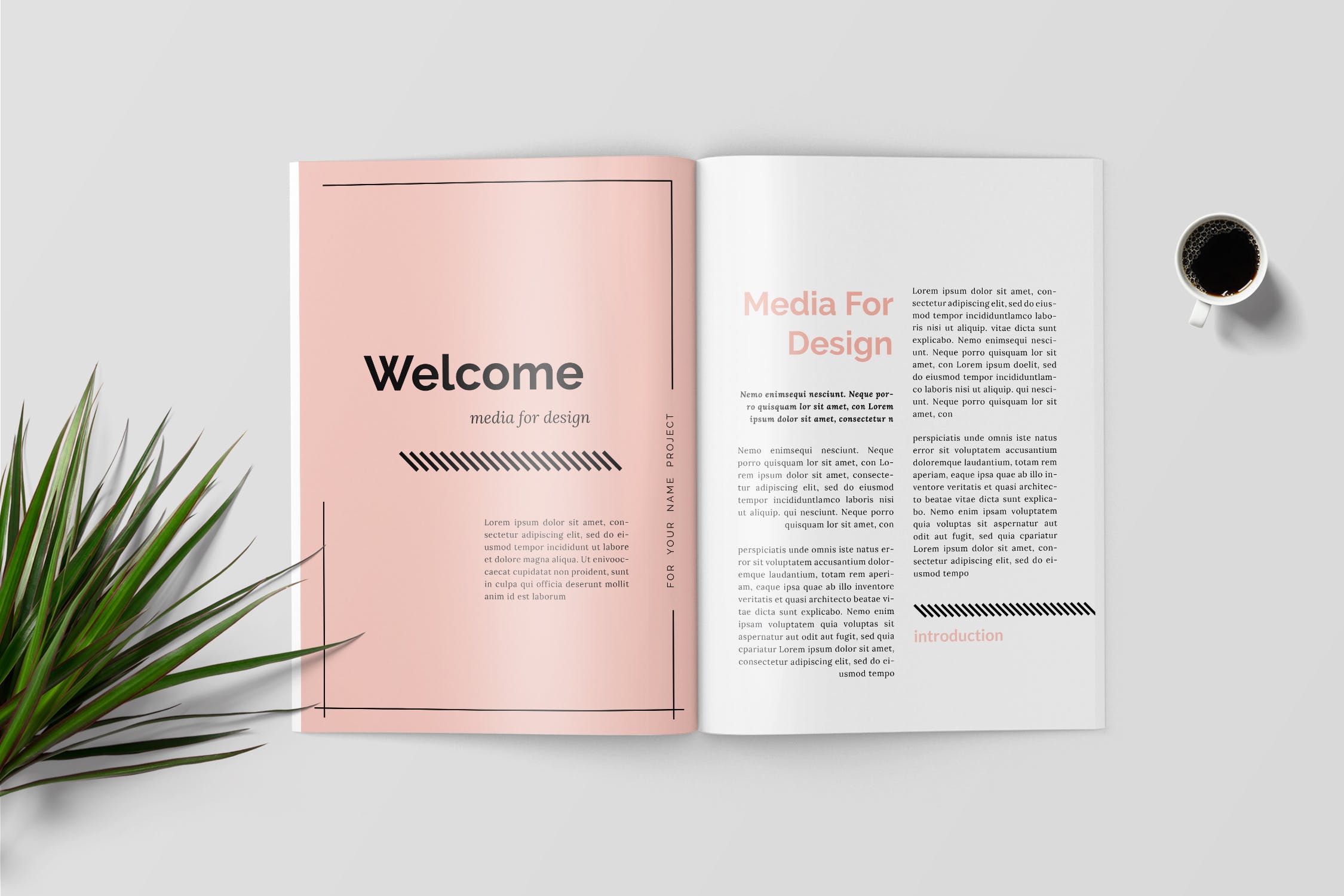 极简主义Workbook创意设计模板v2 Stardraw – Minimalist Workbook Template插图(2)