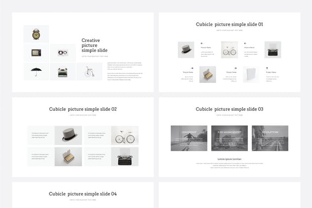 时尚高端简约多用途PPT模板V7 Multipurpose PowerPoint Template V.7插图(11)