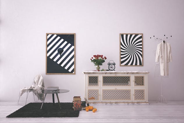 摄影艺术作品墙样机Vol.2 Picture Art Mockup [Vol 2]插图(9)