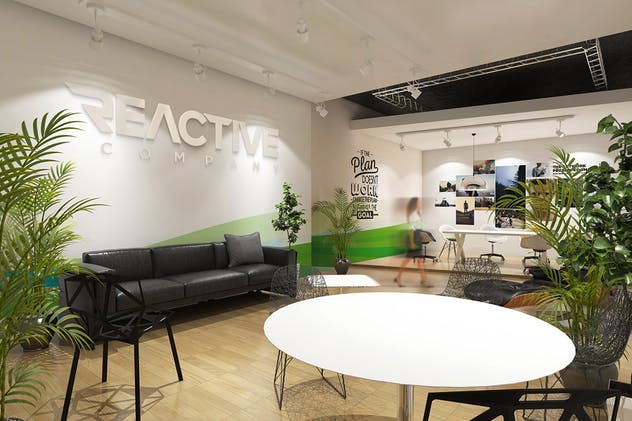 办公室场景品牌VI演示样机v6 Office Branding Mockups V6插图(6)