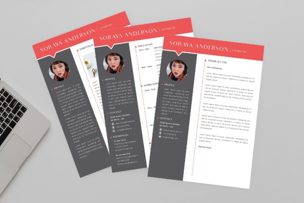 文字编辑职位素材库精选简历模板 CopyWriter Resume Designer