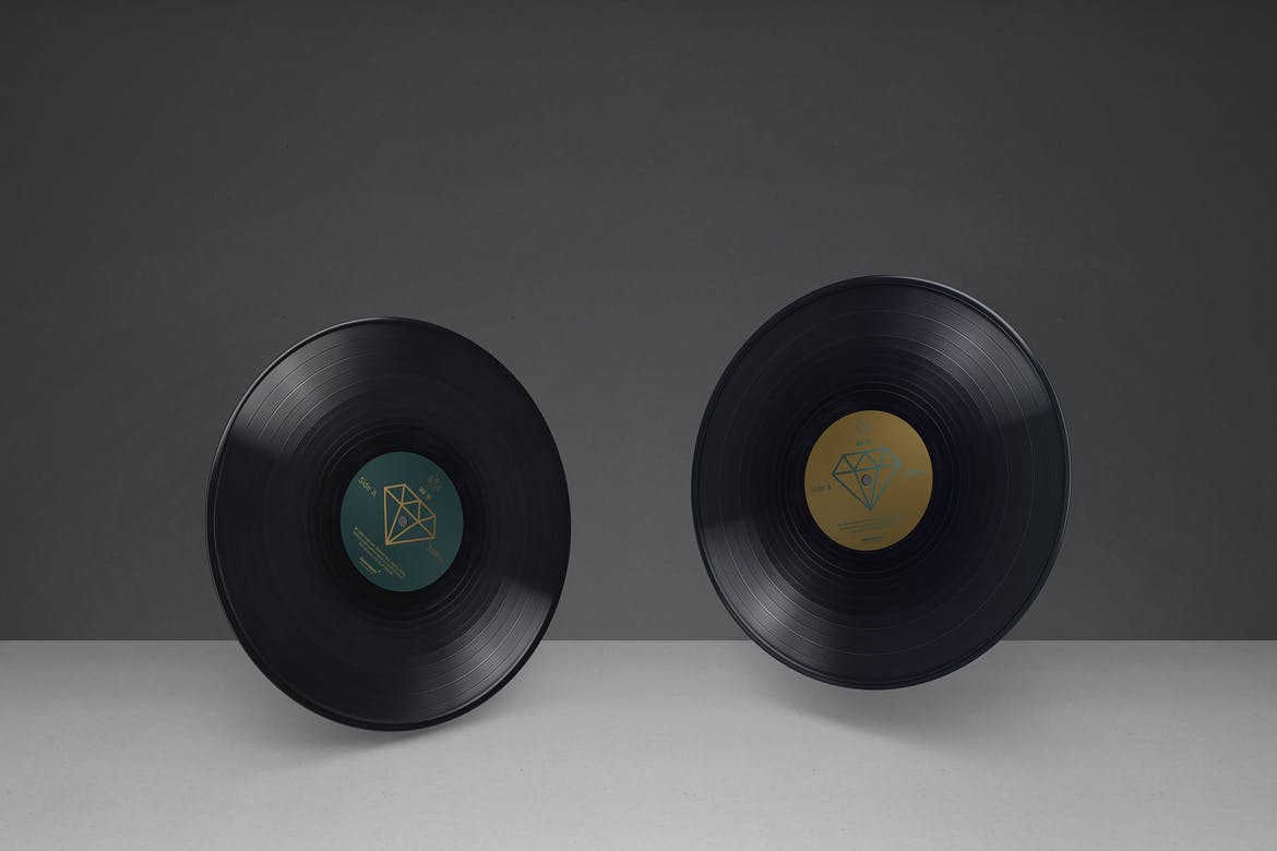 乙烯基唱片专辑设计效果图素材库精选v2 Vinyl Record Album Mock-Ups Vol.2插图(5)
