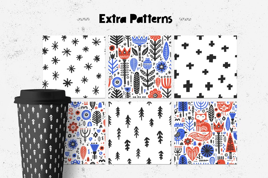 民间艺术插画素材合集 Folk Art Graphic Collection插图(3)