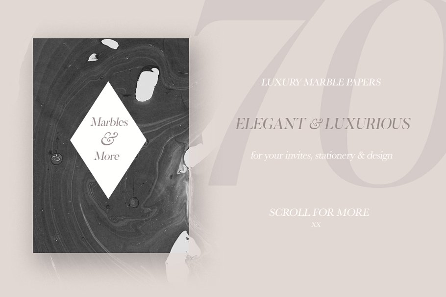 70种奢华大理石纹理 70 Luxury Marble Textures插图(2)