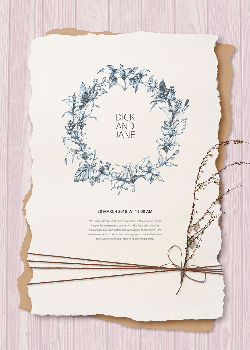 柔和美丽的38节礼物海报模板PSD下载插图(12)