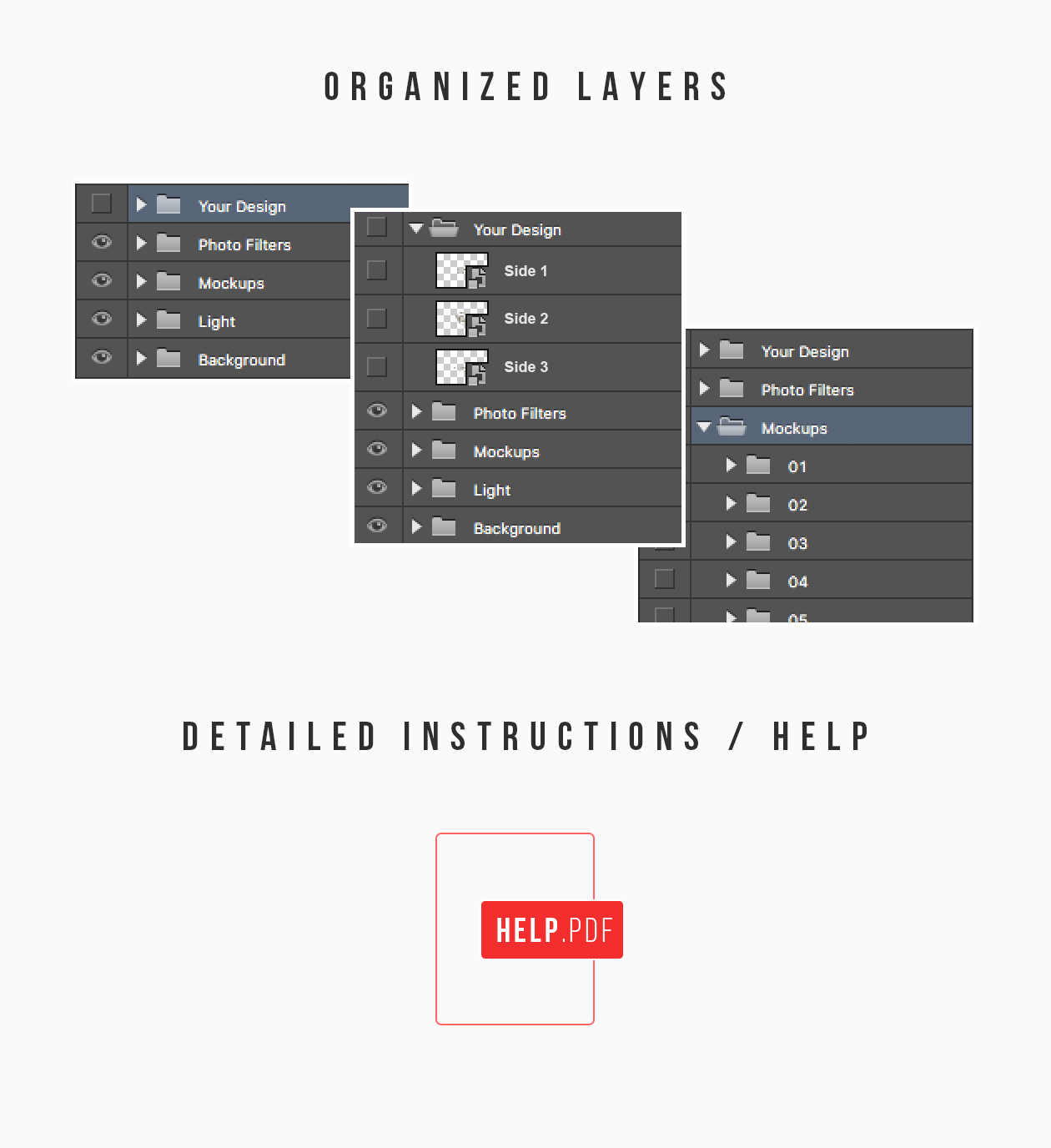 A4宣传单设计效果图样机PSD模板 Photoshop A4 Brochure Mockup .PSD插图(11)