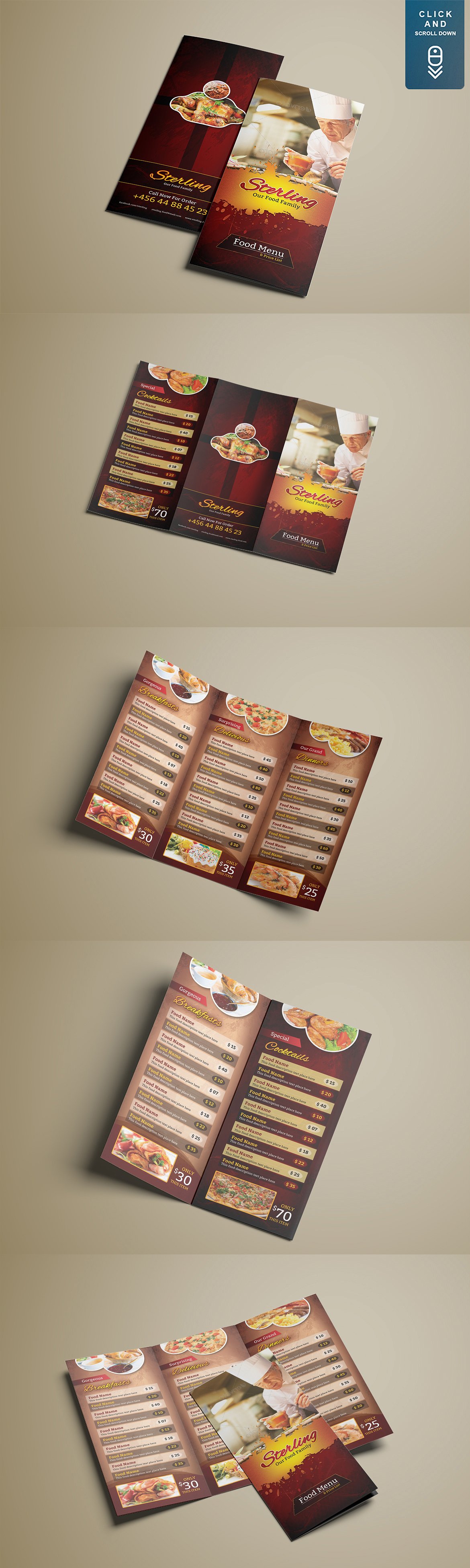 15合1小册子模板合辑下载 Brochure Bundle [indd,eps] 1.22GB插图(23)