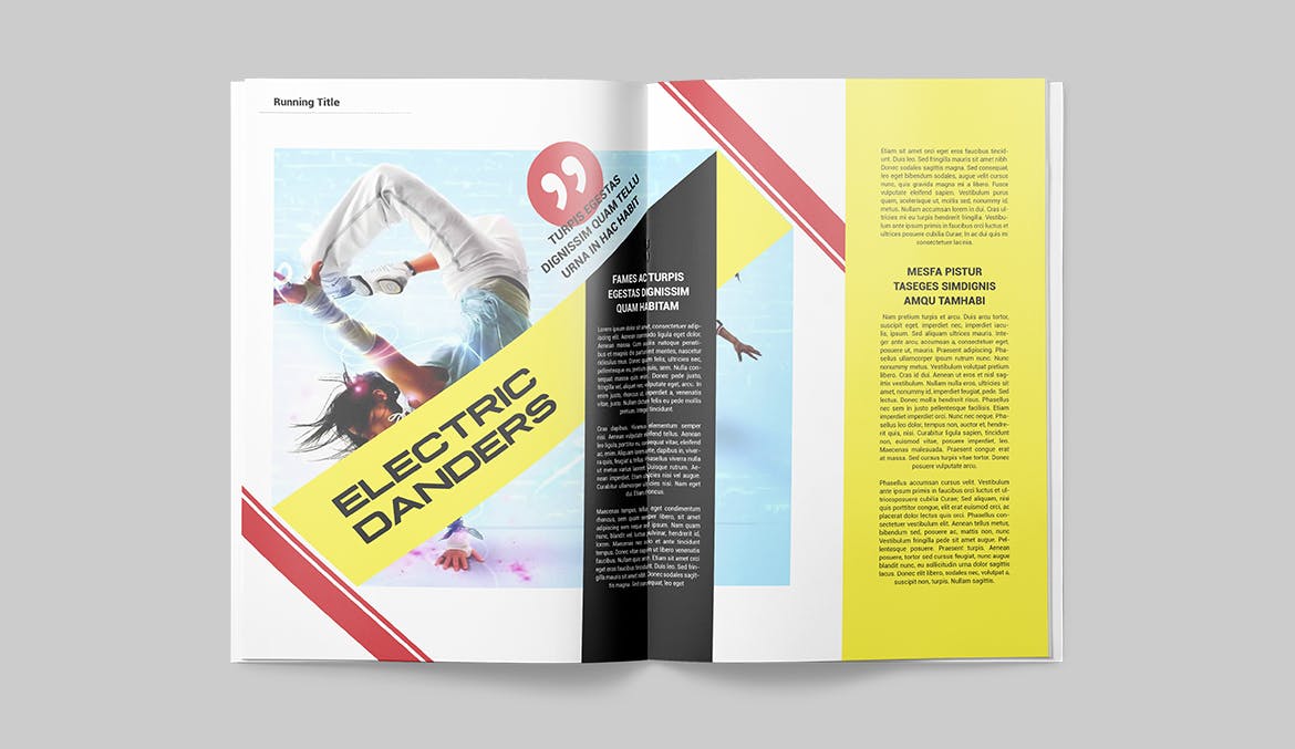 体育运动主题素材库精选杂志版式设计InDesign模板 Magazine Template插图(8)