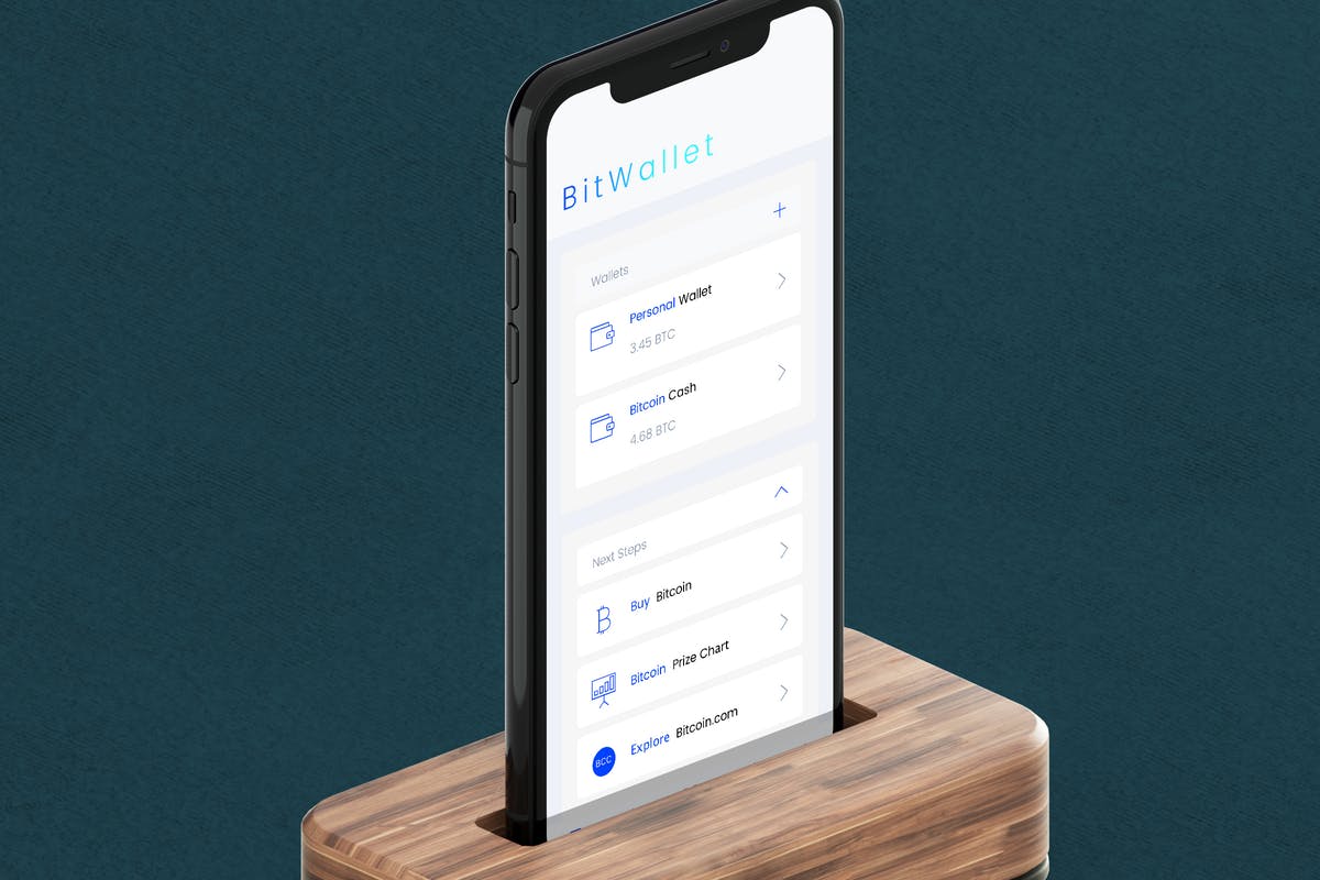 比特币电子钱包APP应用UI模板 Bitcoin Wallet 2 Mobile Ui – T插图