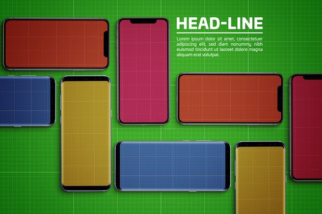 Android & iOS 客户端UI设计演示样机 Android & iOS Mockup插图(12)