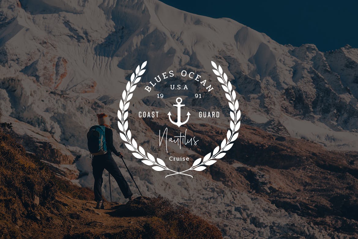 欧美复古设计风格品牌素材库精选LOGO商标模板v32 Vintage Logo & Badge Vol. 32插图(3)