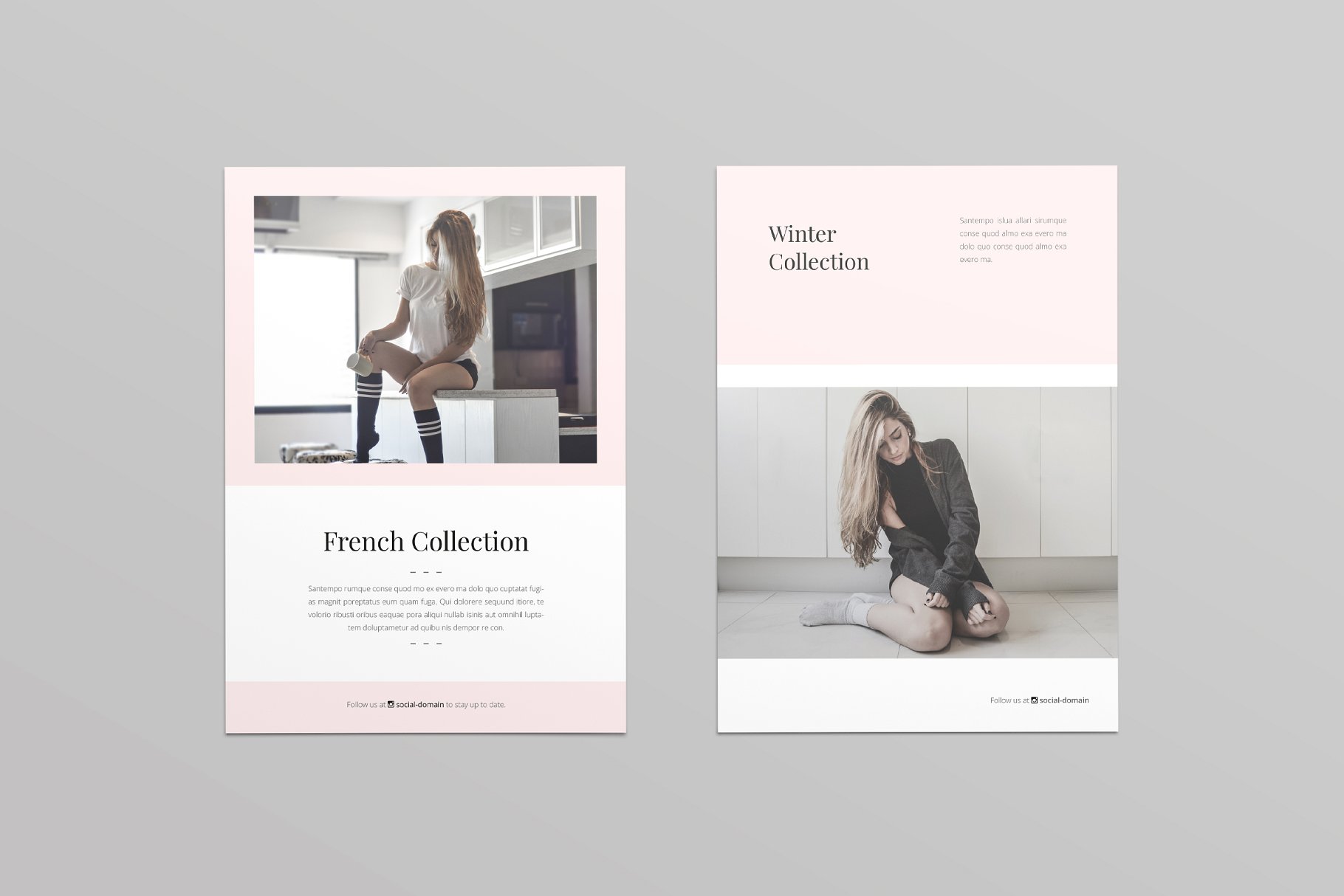 时尚性感法式类海报传单模板 France Flyer Templates插图(4)