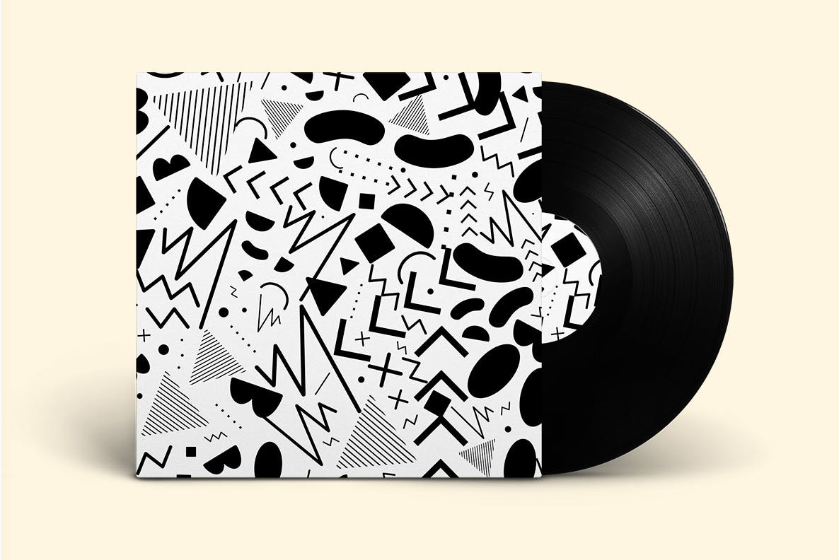 40种基于现代矢量图形重复图案无缝背景素材 II Simple Seamless Pattern II插图(2)