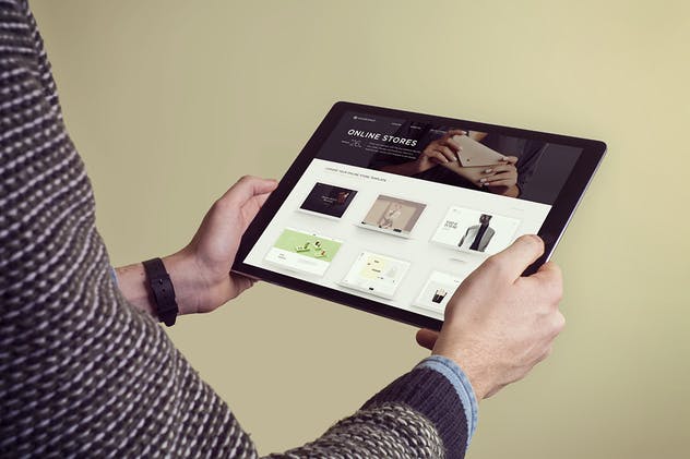 简约iPad Pro平板电脑样机v3 iPad Pro Mockups v3插图(2)